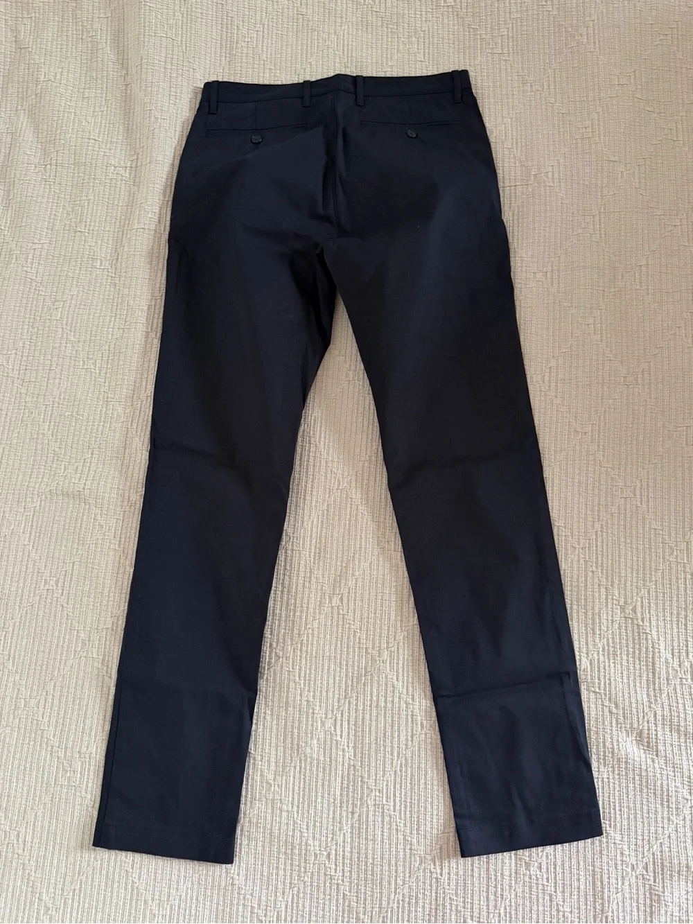 Theory Zaine Men's Navy Slim Chinos